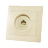 Розетка компьютерная RJ-45 с/у Таймыр SQ1814-0121, 1 гнездо, слоновая кость