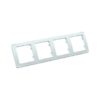 Рамка 4-х постовая Master Р404, горизонтальная, белая