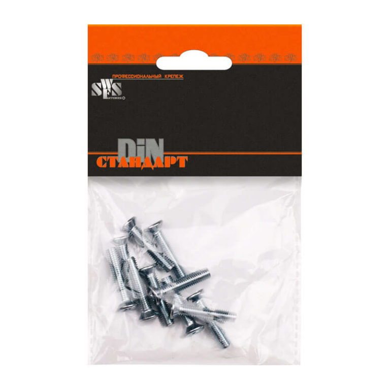 Винт SWFS DIN7985 М6х30 (9 шт) пакетик — изображение 2