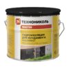 Мастика битумная АкваМаст гидроизоляционная для фундамента, 3 кг