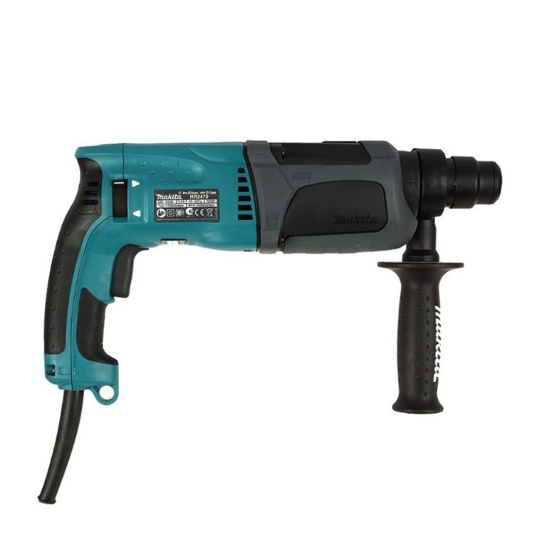 Перфоратор сетевой Makita HR-2470, SDS-plus 24 мм 780Вт 3 режима 2,7Дж, L кабеля=4м, кейс — изображение 2