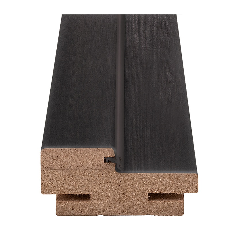 Коробка дверная Olovi, телескоп, экошпон, однопол., с уплотн., венге, б/ф — изображение 2