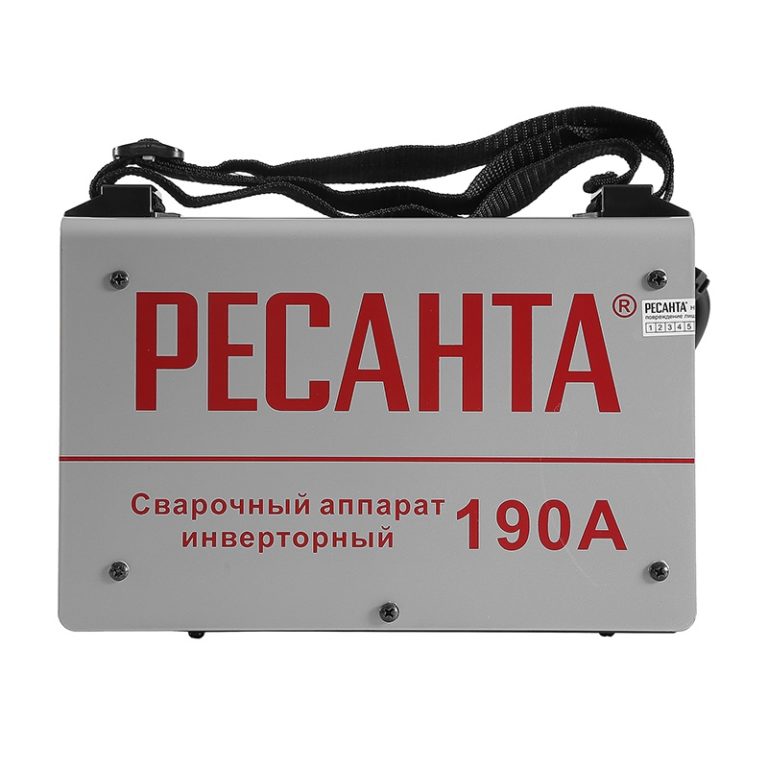 Инвертор сварочный Ресанта САИ 190 (10-190А 140-260В, ПВ70%) — изображение 2