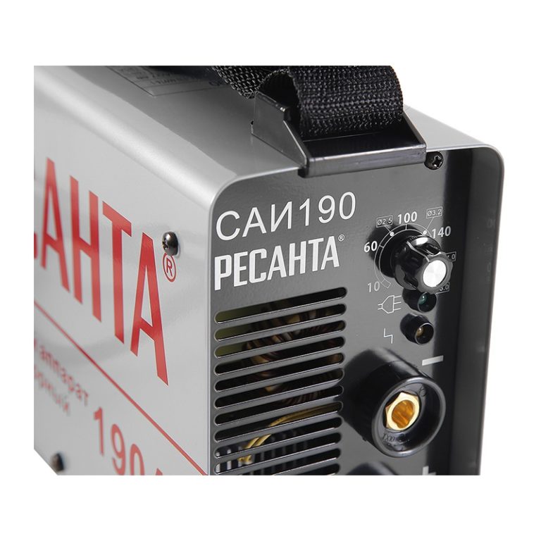 Инвертор сварочный Ресанта САИ 190 (10-190А 140-260В, ПВ70%) — изображение 4