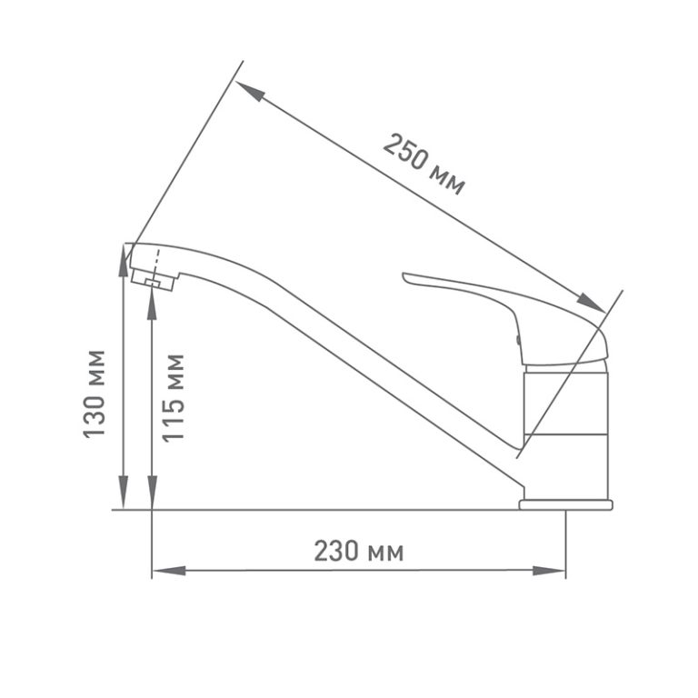 Смеситель для кухни Mix&Fix Jota 4405 — изображение 2
