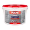 Текстурная негорючая краска Pufas КМ0 немороз. белый RAL 9003 (10 л)