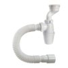 Сифон для писсуара Orio Р-31009, 1 1/4"х40мм, две манжеты, гибкая труба