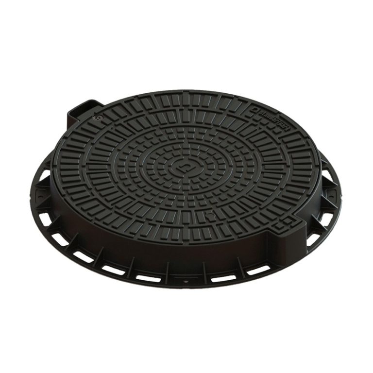 Люк пластиковый Стандартпарк 35188-80Л, черный