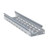 Лоток листовой перфорированный, замковый EKF 50х50х0,55 мм, L=3 м