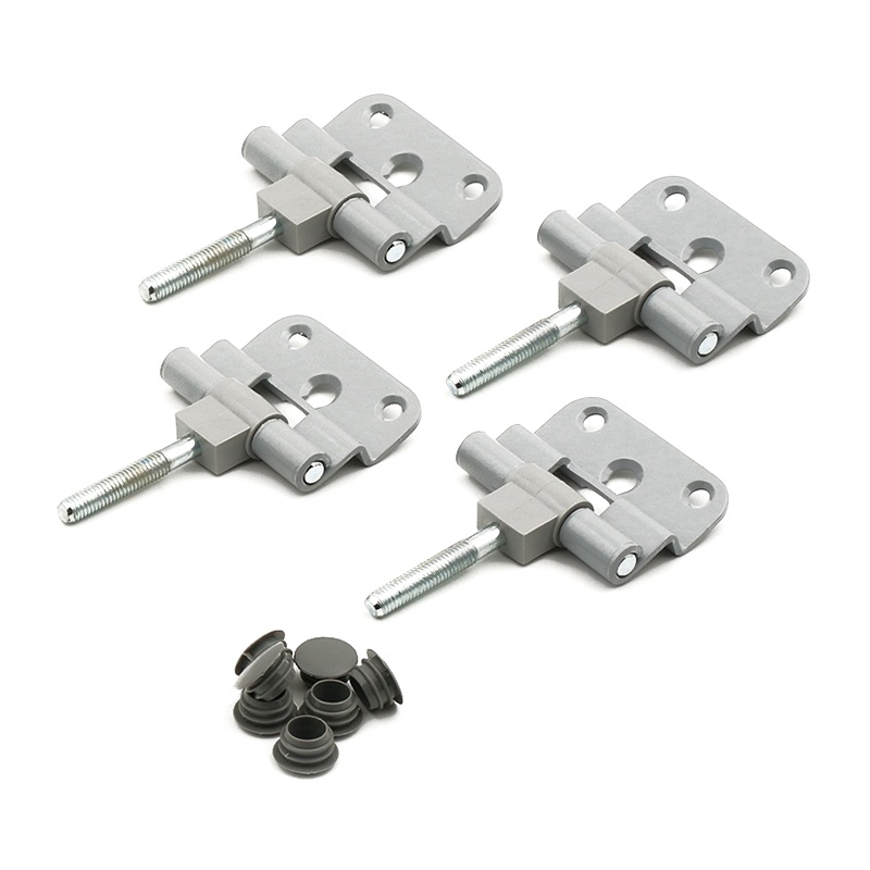 Стоевые дверной коробки Olovi, М21, Серая RAL7040, универс., 4 петли — изображение 2