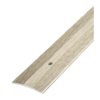 Порог стыкоперекрывающий Лука, дуб беленый (1,8 м х 37 мм)