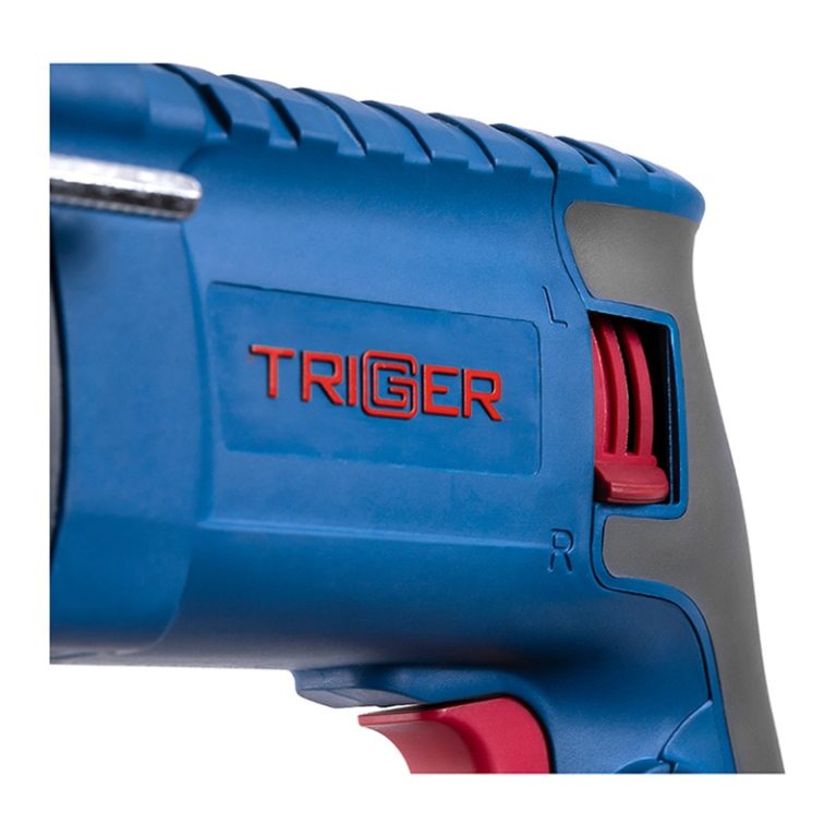 Перфоратор сетевой Trigger 20022, SDS-plus 23 мм 620Вт 3 режима 2,1Дж, L кабеля=4м,кейс — изображение 8
