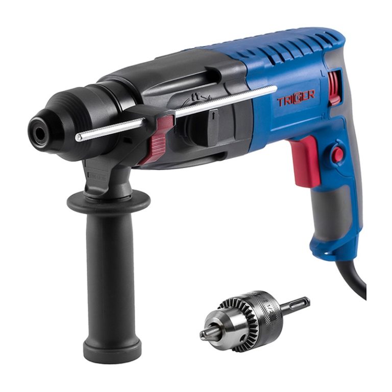 Перфоратор сетевой Trigger 20022, SDS-plus 23 мм 620Вт 3 режима 2,1Дж, L кабеля=4м,кейс — изображение 11