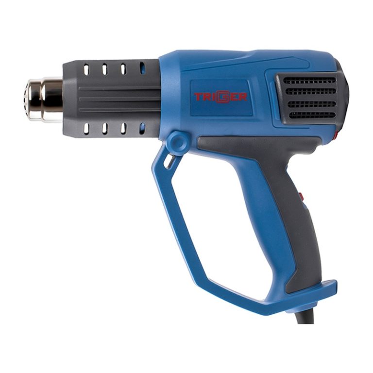 Фен строительный сетевой Trigger 20061, 2кВт, 50-600°, 4 насадки, L кабеля=3м, кейс — изображение 2