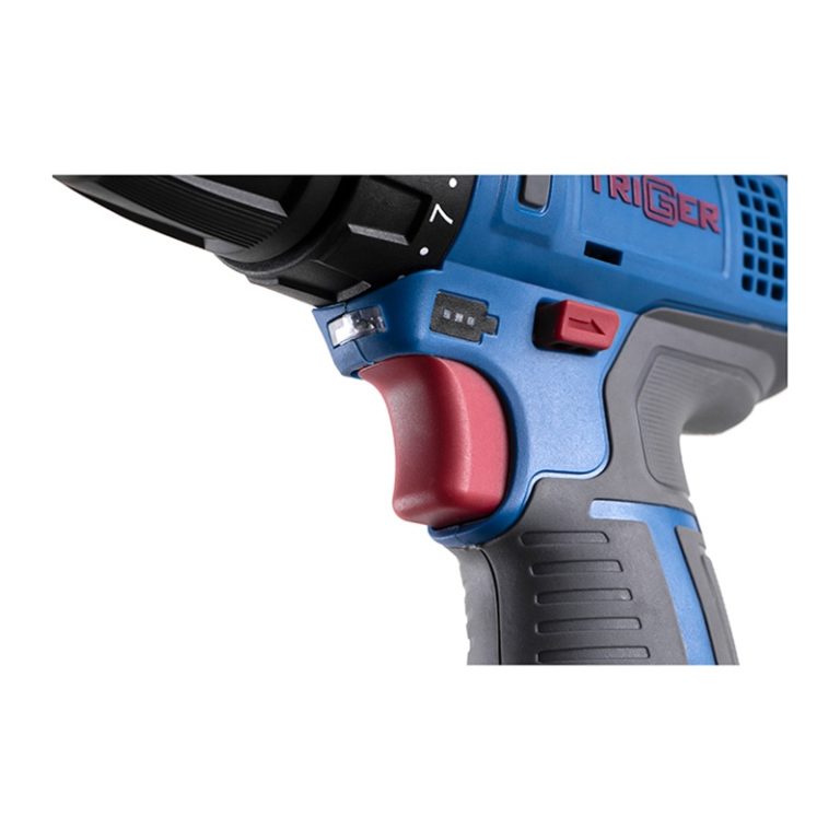 Дрель-шуруповерт Trigger 20101, 2 аккумулятора Li-ion (1,5Ач), 12V, 10 мм, 25 Нм, обойма, кейс — изображение 6
