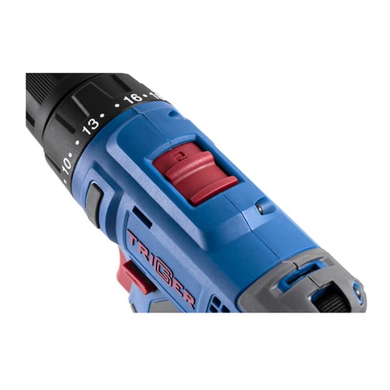 Дрель-шуруповерт Trigger 20101, 2 аккумулятора Li-ion (1,5Ач), 12V, 10 мм, 25 Нм, обойма, кейс — изображение 7
