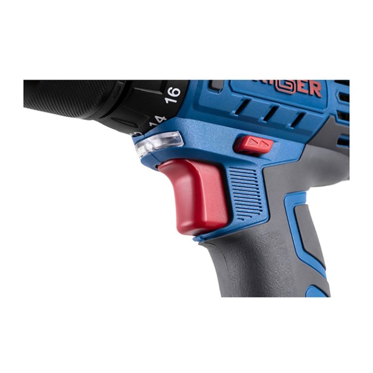 Дрель-шуруповерт Trigger 20103, 2 аккумулятора Li-ion (1,5Ач), 18V, 13 мм, 42 Нм, слайдер, кейс — изображение 6