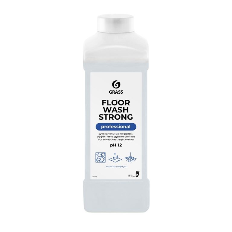 Средство моющее для пола щелочное Grass Floor wash strong, концентрат (1 л)