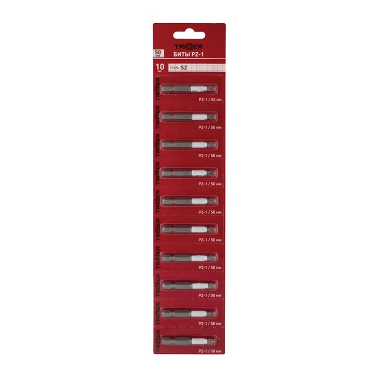 Биты Trigger 85970 Профи PZ-1 50 мм (10 шт.)