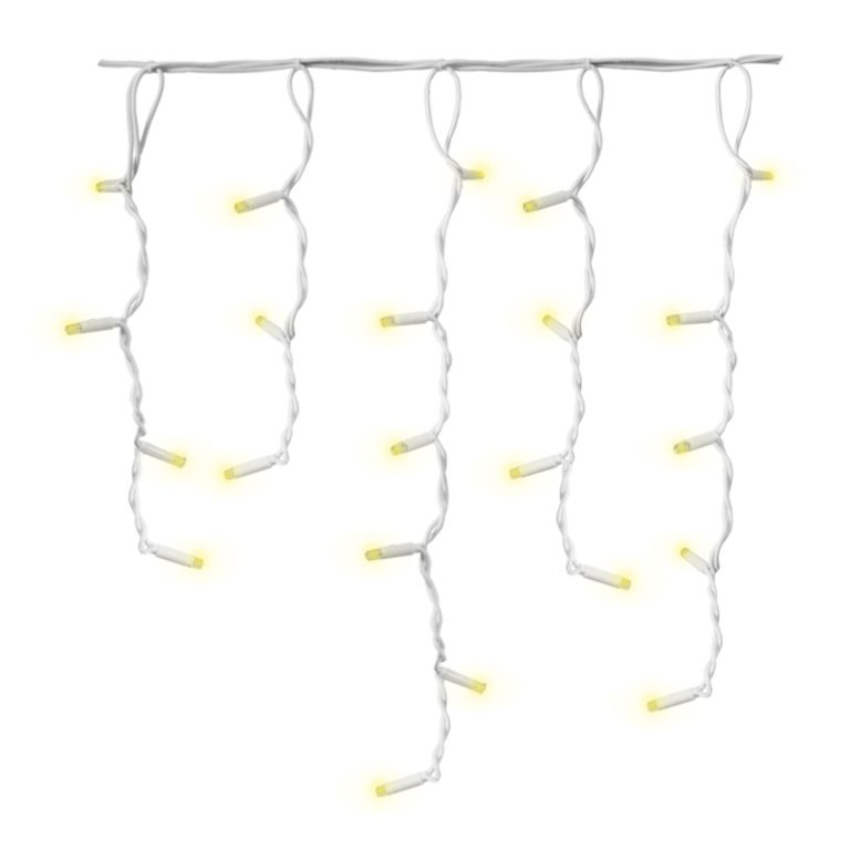 Гирлянда новогодняя уличная Бахрома, 152LED, тепл. белый свет, 2х1 м, IP65