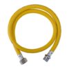Подводка гибкая д/газа Aqualink, желтая, 1/2" В/Н, 1500 мм