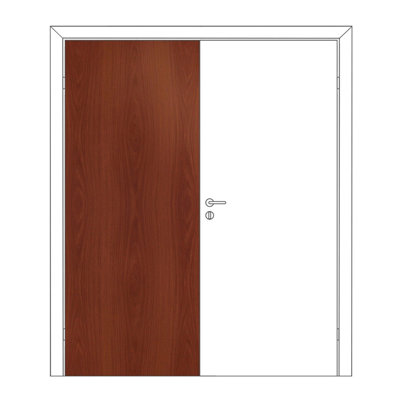 Полотно дверное ответка Olovi, глухое, итальянский орех, б/п, с/ф (600х2000 мм) — изображение 2