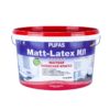 Краска моющаяся латексная Pufas Matt-Latex RAL 9005 черная (10 л)