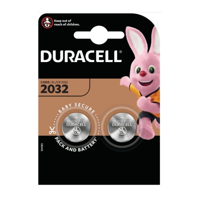 Батарейка литиевая Duracell, тип CR2032, 3В (2 шт)