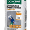 Смесь штукатурно-клеевая зимняя Основит Каверпликс TC115 F 25 кг