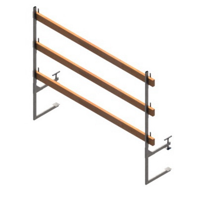 Стойка защитного ограждения 1200мм, защитное строительное ограждение — изображение 2