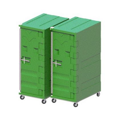 Термоконтейнер ротационный ТК1000, изотермический контейнер, оборотная тара — изображение 6