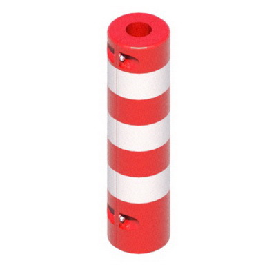 Тумба защитная 800х200мм, защита колонн, демпфер 83х200мм — изображение 3