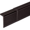 Уголок ДПК для доски Darvolex,Ecodeck,Deckron, 35*70*4000мм, венге