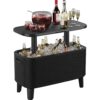 Стол Беви Бар (Bevy Bar Large Cool Bar), графит