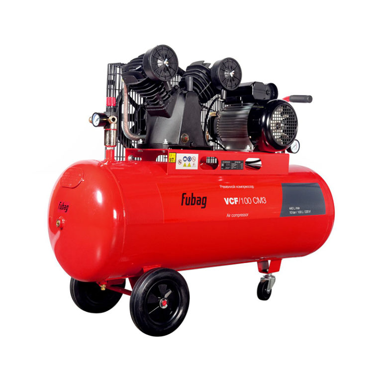 FUBAG Ременной одноступенчатый компрессор VCF/100 CM3 — изображение 3