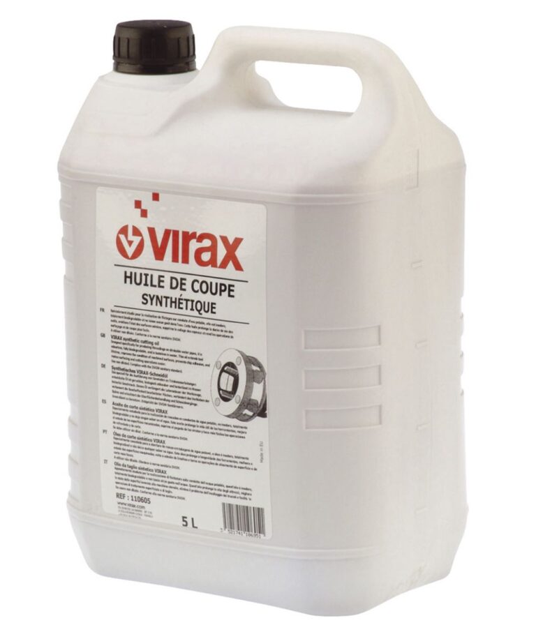 Синтетическое масло Virax для нарезки резьбы, 5 л