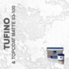 Жидкие обои Silk Plaster Декоративная штукатурка TUFINO & Topcoat MATTE 03-100, Белый