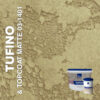 Жидкие обои Silk Plaster Декоративная штукатурка TUFINO & Topcoat MATTE 03-100, 03-1401, Оливковый
