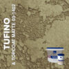 Жидкие обои Silk Plaster Декоративная штукатурка TUFINO & Topcoat MATTE 03-100, 03-1402, Оливковый