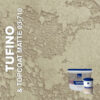 Жидкие обои Silk Plaster Декоративная штукатурка TUFINO & Topcoat MATTE 03-100, 03-710, Бежевый