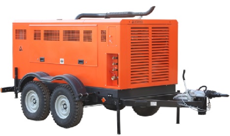 Станция компрессорная передвижная дизельная ЗИФ-ПВ-10/1,8