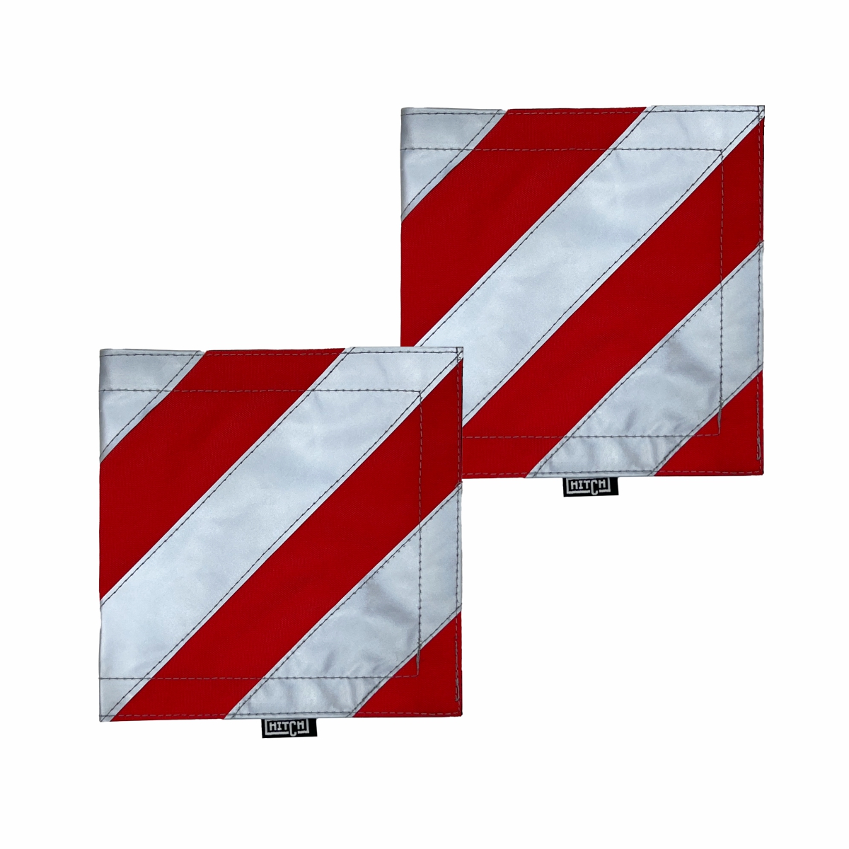 Флажок светоотражающий для троса буксировочного HITCH 200*200мм комплект 2шт