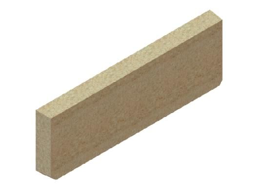 Заглушка торцевая полимербетонная для лотка водоотводного полимербетонного 6721-1