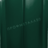 Штакетник 0,40 мм двухстор. Полукруглый зеленый мох
